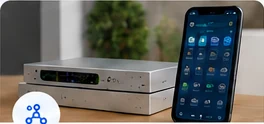 Managed home network equipment